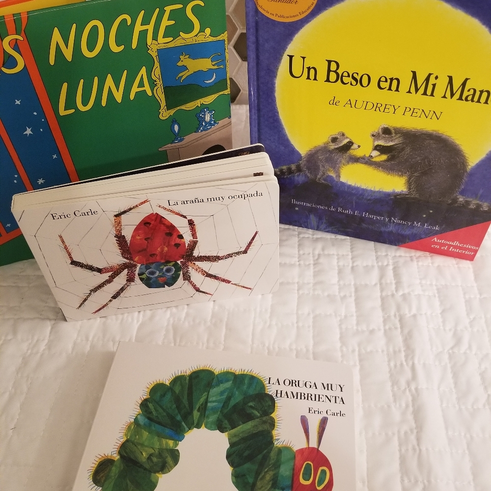 The classic hard cover 4 books in Spanish